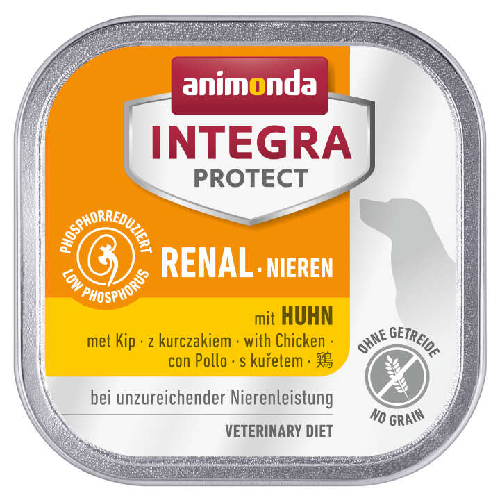 animonda Hunde-Nassfutter INTEGRA PROJECT Adult Renal mit Huhn
